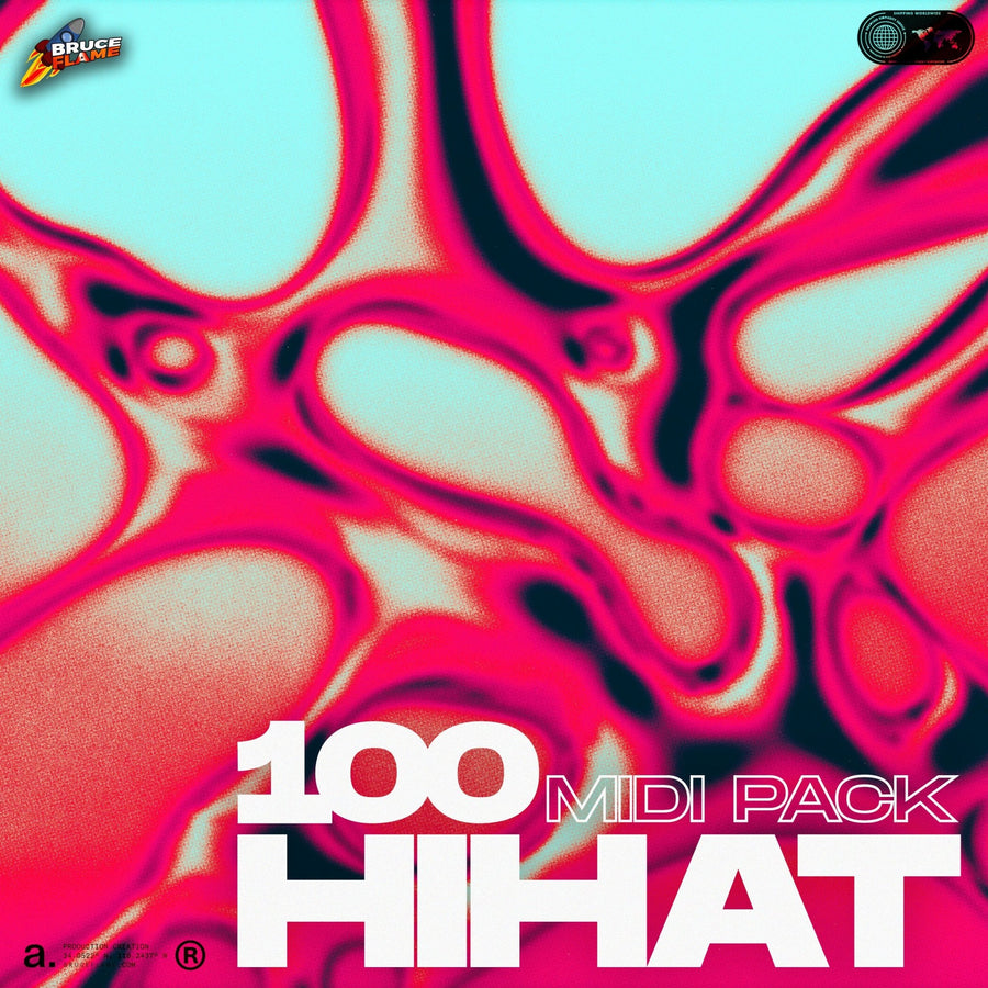 100 Hi-Hat MIDI Pack