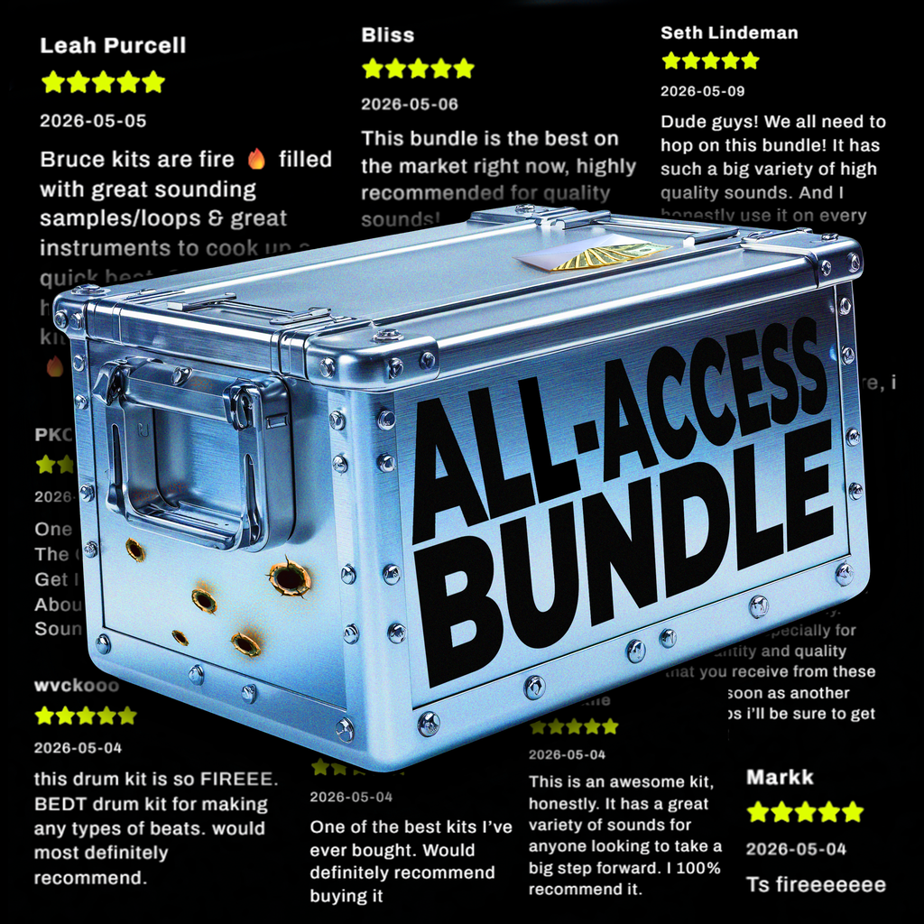 ALL-ACCESS BUNDLE (1000+ SOUNDS, 10 KITS, 10 PROJECTS)