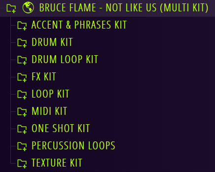 NOT LIKE US (WEST COAST MULTI KIT)