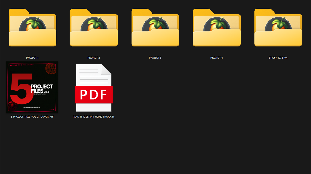 5 PROJECT FILES VOL 2 — LEARN PRO MIXING & ARRANGEMENT (FL STUDIO)