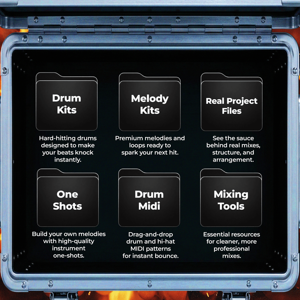 ALL - ACCESS BUNDLE (1000+ SOUNDS, 10 KITS, 10 PROJECTS) - BRUCE FLAME KITS
