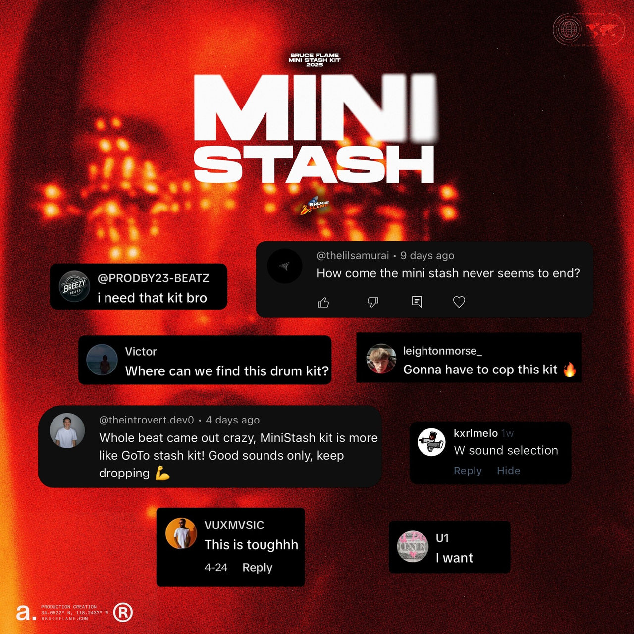 MINISTASH KIT (MULTI KIT) - BRUCE FLAME KITS